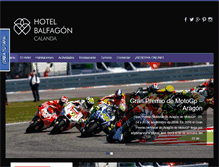 Tablet Screenshot of hotelbalfagoncalanda.com